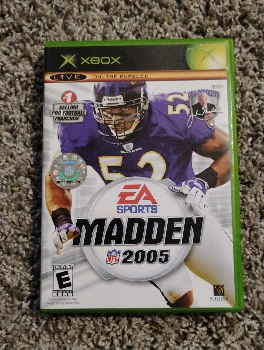 Madden NFL 2005 (Microsoft Xbox) - Complete in Box (CIB)